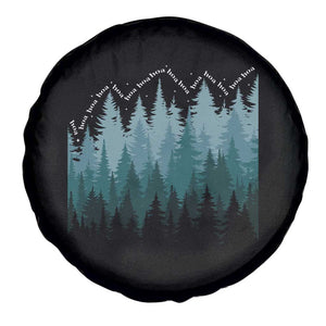 Hoa Hoa Hoa Spare Tire Cover Twilight Lover Pine Forest Cozy TS14 Print Your Wear