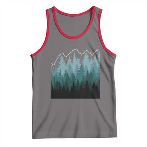 Hoa Hoa Hoa Tank Top Twilight Lover Pine Forest Cozy TS14 Deep Heather Red Print Your Wear
