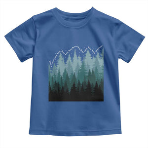 Hoa Hoa Hoa Toddler T Shirt Twilight Lover Pine Forest Cozy TS14 Royal Blue Print Your Wear