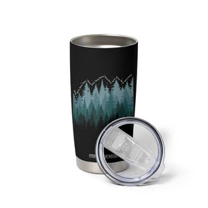 Hoa Hoa Hoa Tumbler Cup Twilight Lover Pine Forest Cozy TS14 Print Your Wear