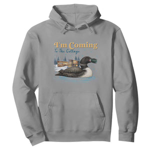 I Am Coming To The Cottage Hoodie Stupid Canadian Wolf Bird TS14 Sport Gray Print Your Wear