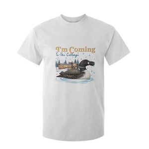 I Am Coming To The Cottage T Shirt For Kid Stupid Canadian Wolf Bird TS14 White Print Your Wear