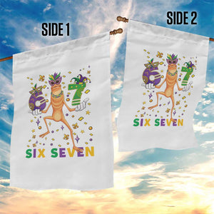 67 Mardi Gras Garden Flag Marcus The Worm Carnival Trendy Meme TS14 Print Your Wear