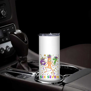 67 Mardi Gras Skinny Tumbler Marcus The Worm Carnival Trendy Meme TS14 Print Your Wear