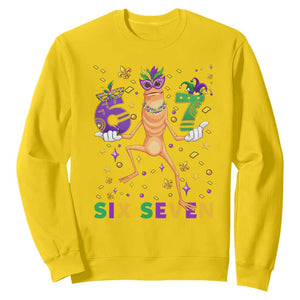 67 Mardi Gras Sweatshirt Marcus The Worm Carnival Trendy Meme TS14 Daisy Print Your Wear