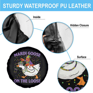 Funny Mardi Gras Spare Tire Cover Goose Crawfish Carnival Trendy Meme TS14 Print Your Wear