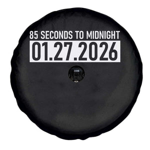 Doomsday Clock Armageddon Spare Tire Cover 85 Second To Midnight TS14 Print Your Wear