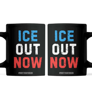 Ice Out Coffee Mug Minneapolis Resist ICE Immigration Rights Protest TS14 Black Print Your Wear