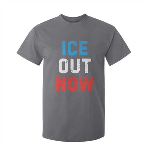 Ice Out T Shirt For Kid Minneapolis Resist ICE Immigration Rights Protest TS14 Charcoal Print Your Wear
