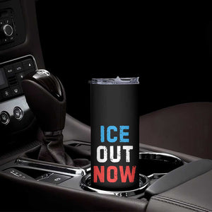 Ice Out Skinny Tumbler Minneapolis Resist ICE Immigration Rights Protest TS14 Print Your Wear