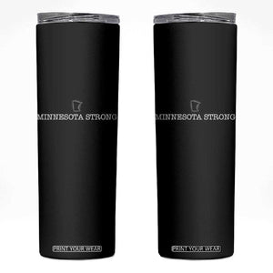 Minnesota Strong Skinny Tumbler Minneapolis Resist Anti ICE Immigration Protest TS14 Black Print Your Wear