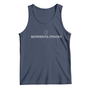 Minnesota Strong Tank Top Minneapolis Resist Anti ICE Immigration Protest TS14 Navy Print Your Wear