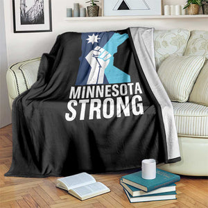 Minnesota Strong Throw Blanket Minneapolis Resist ICE Immigration Human Rights Protest TS14 Print Your Wear