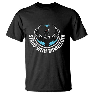 Minnesota Strong T Shirt Stand With Minnesota Anti ICE Immigration Rights Protest TS14 Black Print Your Wear