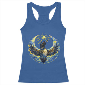 Minnesota Strong Racerback Tank Top Minneapolis Loon Starry Night Van Gogh TS14 Royal Blue Print Your Wear
