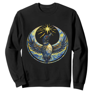 Minnesota Strong Sweatshirt Minneapolis Loon Starry Night Van Gogh TS14 Black Print Your Wear