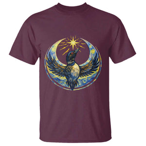 Minnesota Strong T Shirt Minneapolis Loon Starry Night Van Gogh TS14 Maroon Print Your Wear