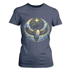 Minnesota Strong T Shirt For Women Minneapolis Loon Starry Night Van Gogh TS14 Navy Print Your Wear