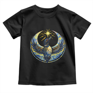 Minnesota Strong Toddler T Shirt Minneapolis Loon Starry Night Van Gogh TS14 Black Print Your Wear