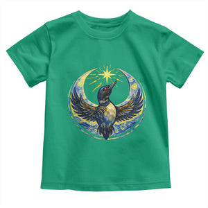 Minnesota Strong Toddler T Shirt Minneapolis Loon Starry Night Van Gogh TS14 Irish Green Print Your Wear