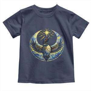 Minnesota Strong Toddler T Shirt Minneapolis Loon Starry Night Van Gogh TS14 Navy Print Your Wear