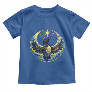 Minnesota Strong Toddler T Shirt Minneapolis Loon Starry Night Van Gogh TS14 Royal Blue Print Your Wear