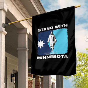Stand with Minnesota Garden Flag Christian Jesus Minnesota Strong Subtle Anti ICE TS14 Print Your Wear