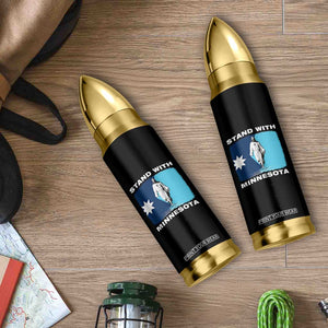 Stand with Minnesota Bullet Tumbler Christian Jesus Minnesota Strong Subtle Anti ICE TS14 Print Your Wear