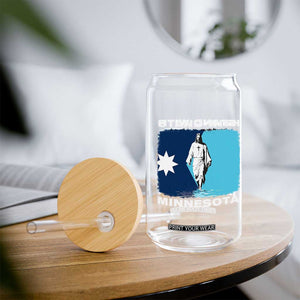 Stand with Minnesota Glass Can Christian Jesus Minnesota Strong Subtle Anti ICE TS14 Print Your Wear