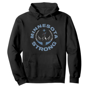 Minnesota Strong Hoodie MN State Bird Loon Resistance Political Protest TS14 Black Print Your Wear