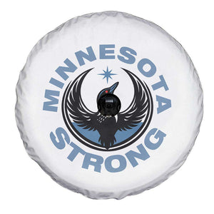 Minnesota Strong Spare Tire Cover MN State Bird Loon Resistance Political Protest TS14 Print Your Wear