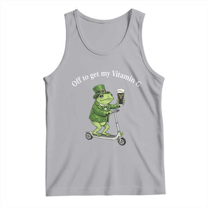 Funny Frog St Patricks Day Meme Tank Top Vitamin G Irish Beer TS14 Athletic Heather Print Your Wear