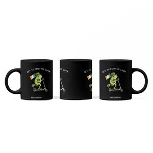 Funny Frog Christian St Patricks Day Coffee Mug Off To Find Me Lucky TS14 Print Your Wear