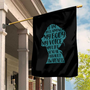 Sexual Assault Awareness Garden Flag Women Support Survivors TS14 Print Your Wear