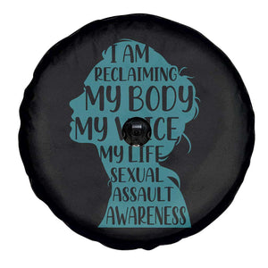 Sexual Assault Awareness Spare Tire Cover Women Support Survivors TS14 Print Your Wear