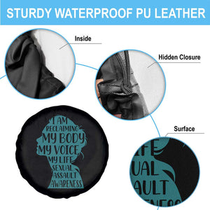 Sexual Assault Awareness Spare Tire Cover Women Support Survivors TS14 Print Your Wear