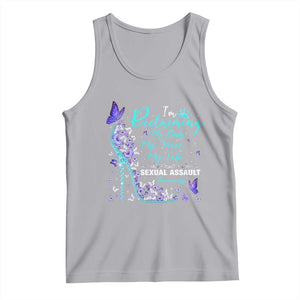 Sexual Assault Awareness Tank Top I Am Reclaiming My Body My Voice My Life TS14 Athletic Heather Print Your Wear