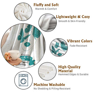 Sexual Assault Awareness Month Throw Blanket I Am Reclaiming My Body My Voice My Life TS14 Print Your Wear