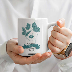 Sexual Assault Awareness Month Coffee Mug I Am Reclaiming My Body My Voice My Life TS14 Print Your Wear