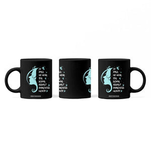 Sexual Assault Awareness Month Coffee Mug In April We Wear Teal Ribbon TS14 Print Your Wear