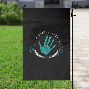 Stop Sexual Assault Awareness Survivor Garden Flag TS14 Print Your Wear