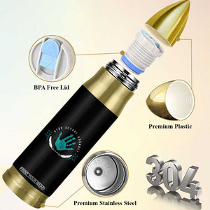 Stop Sexual Assault Awareness Survivor Bullet Tumbler TS14 Print Your Wear