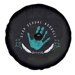 Stop Sexual Assault Awareness Survivor Spare Tire Cover TS14 Print Your Wear