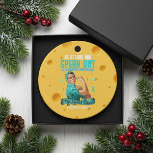 Sexual Assault Awareness Ceramic Ornament Be Strong And Speak Out Against Sexual Violence TS14 1pc Yellow Cheese Print Your Wear