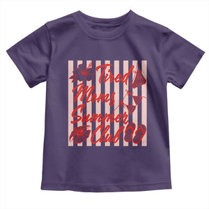 Tired Moms Summer Club Toddler T Shirt Funny Mom Life Beach Vacation TS14 Purple Print Your Wear