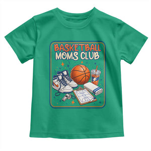 Basketball Moms Club Toddler T Shirt Funny Mother’s Day Gift TS14 Irish Green Print Your Wear