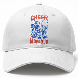 Cheer Moms Club Baseball Cap Funny Cheerleading Mom Mother’s Day Gift TS14 Print Your Wear