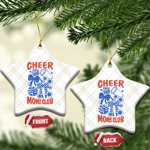 Cheer Moms Club Ceramic Ornament Funny Cheerleading Mom Mother’s Day Gift TS14 Print Your Wear