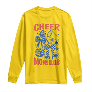 Cheer Moms Club Long Sleeve Shirt Funny Cheerleading Mom Mother’s Day Gift TS14 Daisy Print Your Wear