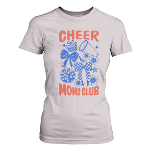 Cheer Moms Club T Shirt For Women Funny Cheerleading Mom Mother’s Day Gift TS14 Ice Gray Print Your Wear